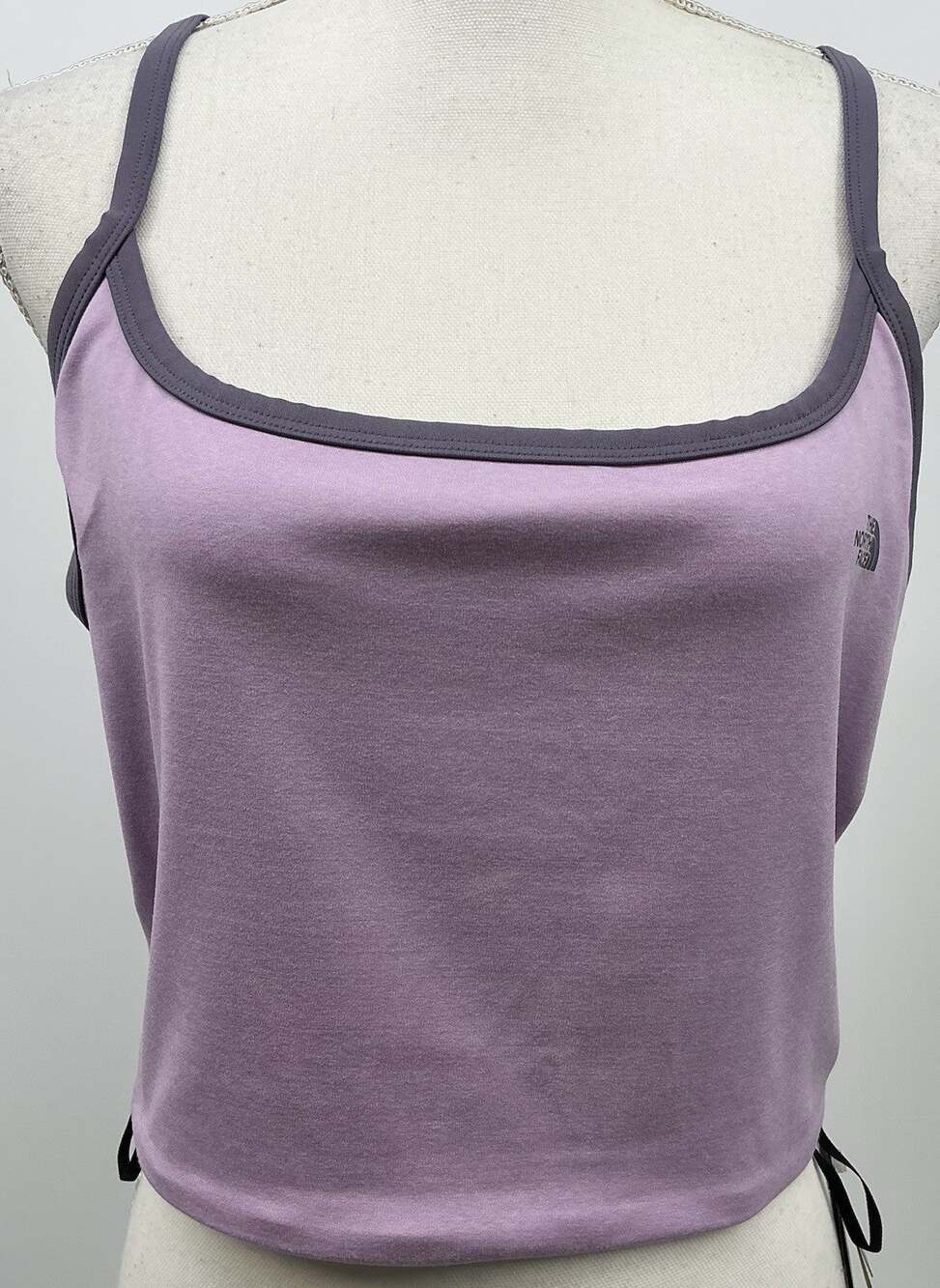 The North Face Lilac Tank Top Women's XL Sporty Y2K Gorpcore Activewear Crop Top